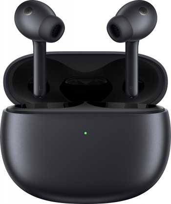 HiFi HD Belaidės Ausinės Xiaomi Buds 3 su HRTF garso suderinimu bei aktyviu triukšmo slopinimu, Juodos