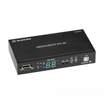 Black Box Juodas BOX MEDIACENTO IPX 4K TRA HDMI USB SERIAL IR AUDIO