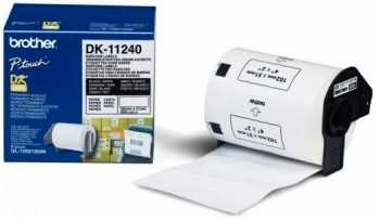 Brother DK-11240 etiketė spausdinimui Balta