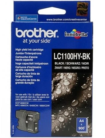 BROTHER LC-1100HYBK TONERIS HIGH BLK 900P