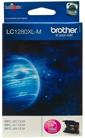 Brother LC1280XLM | Rašalo kasetė | Magenta