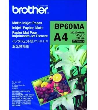 BROTHER MATINIS RAŠALINIS POPIERIUS A4 (25SH)