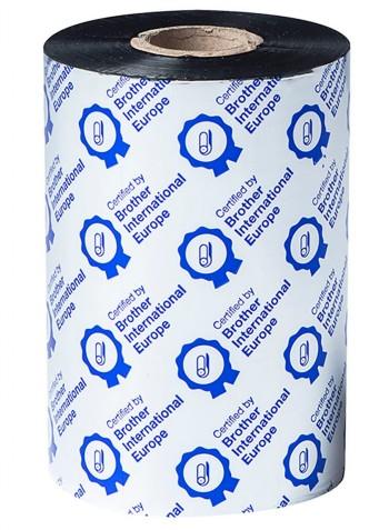 BROTHER BSP-1D450-110 PREMIUM WAX/RESIN Juodas 110MM X 450M RIBBON
