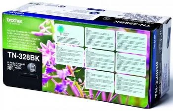 BROTHER TN-328BK TONERIS S.HIGH BLK 6000P