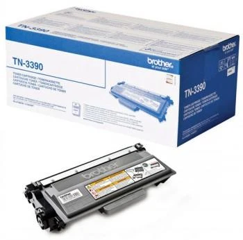 Brother TN-3390 Toneris Cartridge, Juodas