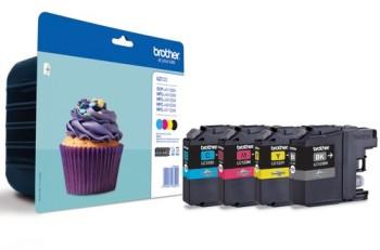 Brother LC-123 | Ink Cartridge | Juodas, Cyan, Magenta, Geltona