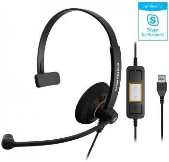 EPOS SENNHEISER SC 30 USB LAIDINIS MONAURALUS Ausinės SU IN-LINE SKAMBUČIŲ VALDYMU MS