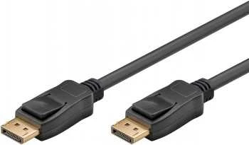 DisplayPort 1.4 kabelis su fiksavimo jungtimis
