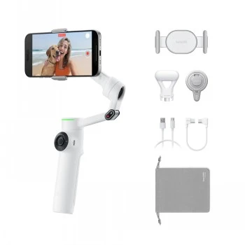 „Insta360 Flow 2 Pro Creator“ (baltas)