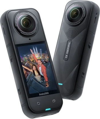 Veiksmo kameros standartinis rinkinys Insta360 X5, juodos spalvos