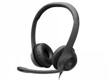 Ausinės Logitech H390, su laidu, Baltos