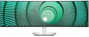 Monitorius Dell UltraSharp U4924DW, 49" Dual QHD (5120x1440) lenktas, IPS Black, 32:9, 60Hz, USB-C 90W, KVM, garsiakalbiai
