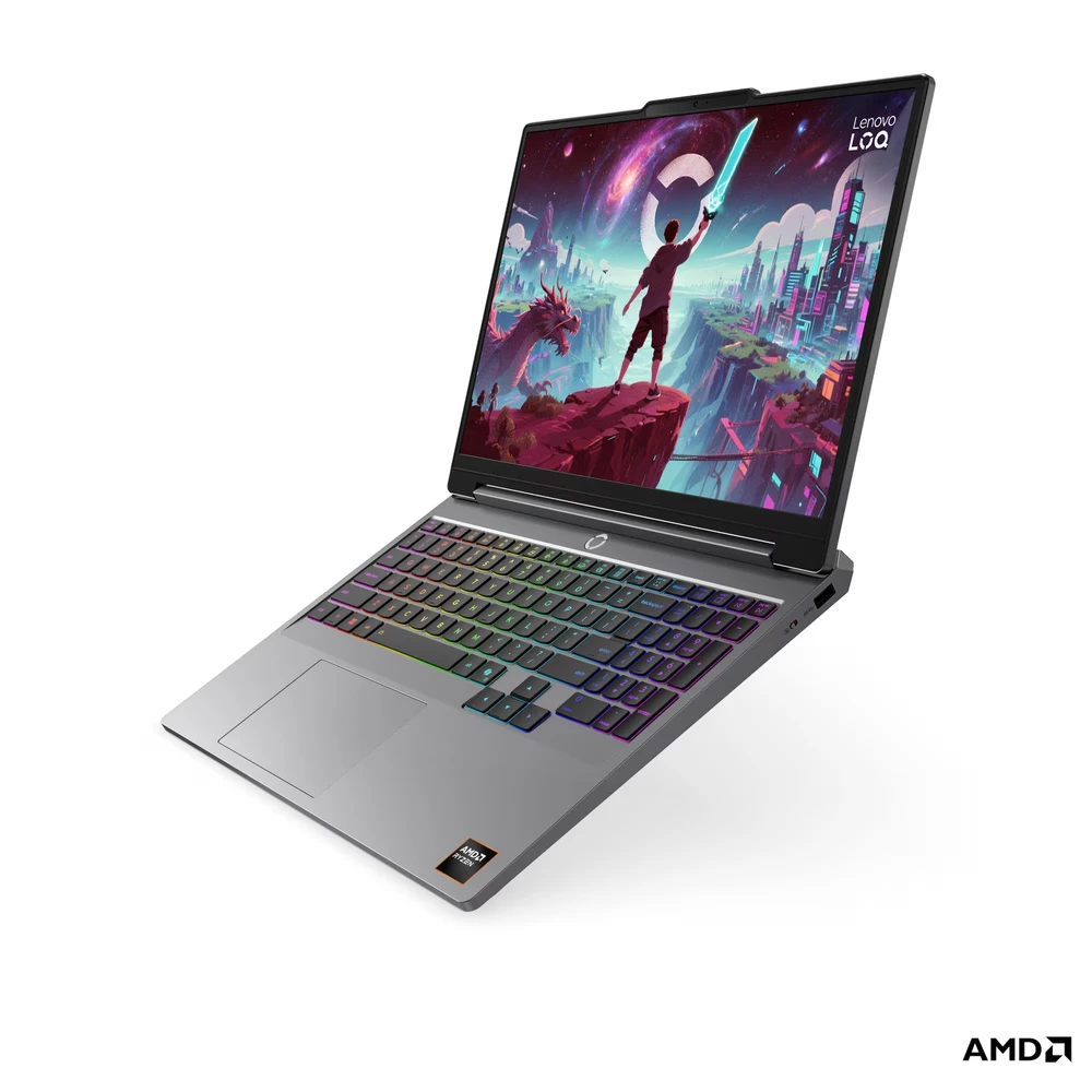 Nešiojamas kompiuteris Lenovo LOQ 15AHP11, Ryzen 7 170, 16GB, 1TB SSD, RTX 5060, 15.6" FHD 144Hz, Win 11 Home