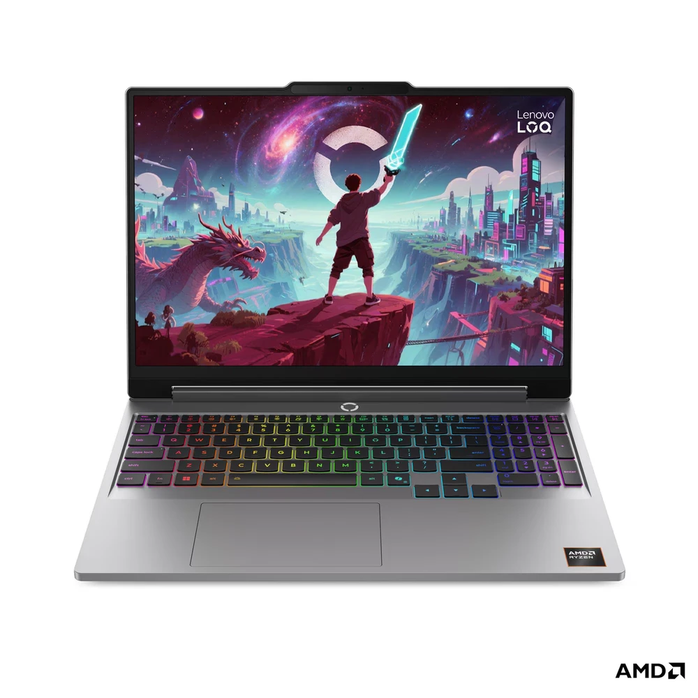 Nešiojamas kompiuteris Lenovo LOQ 15AHP11, Ryzen 7 170, 16GB, 1TB SSD, RTX 5060, 15.6" FHD 144Hz, Win 11 Home