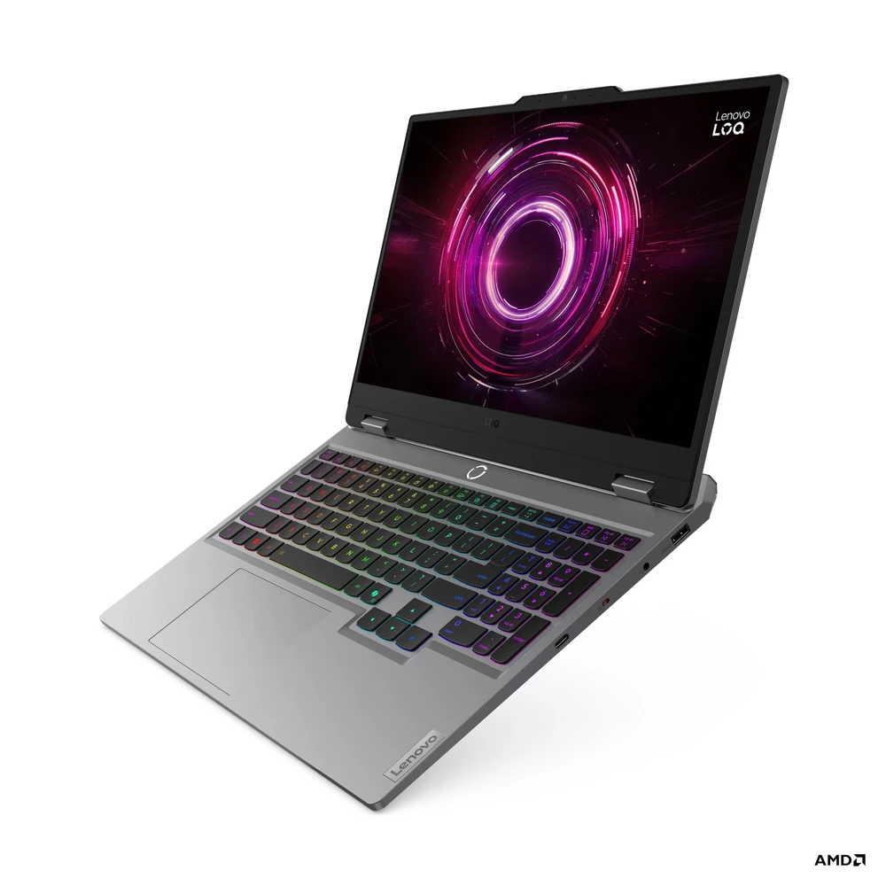 Nešiojamas kompiuteris Lenovo LOQ 15AHP10, Ryzen 7 250, 16GB, 512GB SSD, RTX 5050, 15.6" FHD 144Hz, Win 11