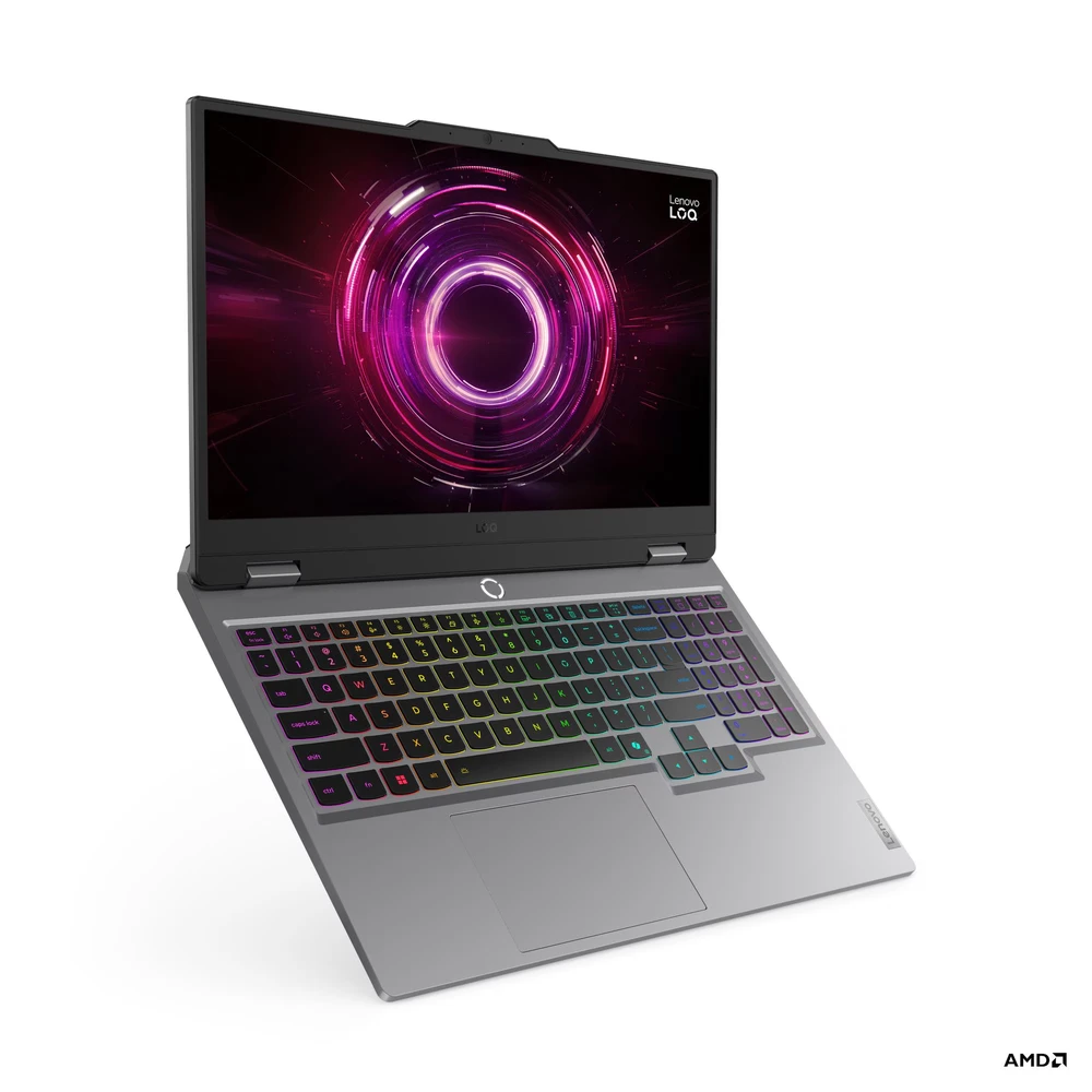 Nešiojamas kompiuteris Lenovo LOQ 15AHP10, Ryzen 7 250, 16GB, 512GB SSD, RTX 5050, 15.6" FHD 144Hz, Win 11