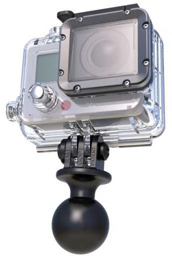 Garmin „Ram Mounts“ tvirtinimo pagrindas be pakuotės. „RAM GoPro“ tvirtinimo pagrindas 1 colio skersmens.