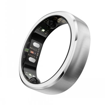 RINGCONN SMART RING GEN 3 BRUSHED Sidabrinis (SIZE 12)