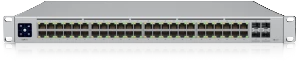 Šakotuvas UBIQUITI 48 prievadų Gigabit UniFi L3 jungiklis + 4x 10GbE SFP+ jungtys