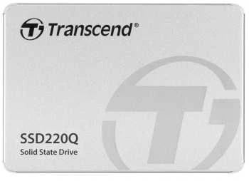 Vidinis kietasis diskas TRANSCEND SSD220Q 1TB SATA3 2.5" SSD QLC