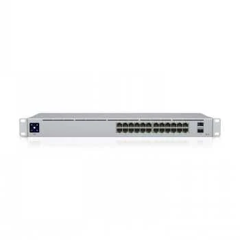 Šakotuvas UBIQUITI 24 prievadų Gigabit UniFi L2 jungiklis + 2x 1G SFP jungtys