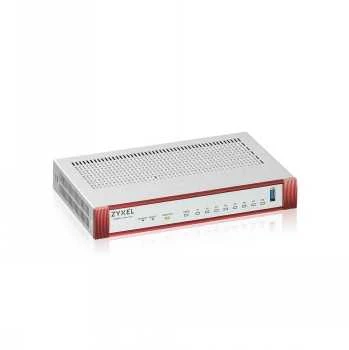 Maršrutizatorius ZYXEL USG FLEX 100 H, 8 GIGABIT USER-DEFINABLE PORTS, 1*USB WITH 1 YR GOLD SECURITY PACK (5Y WARRANTY)