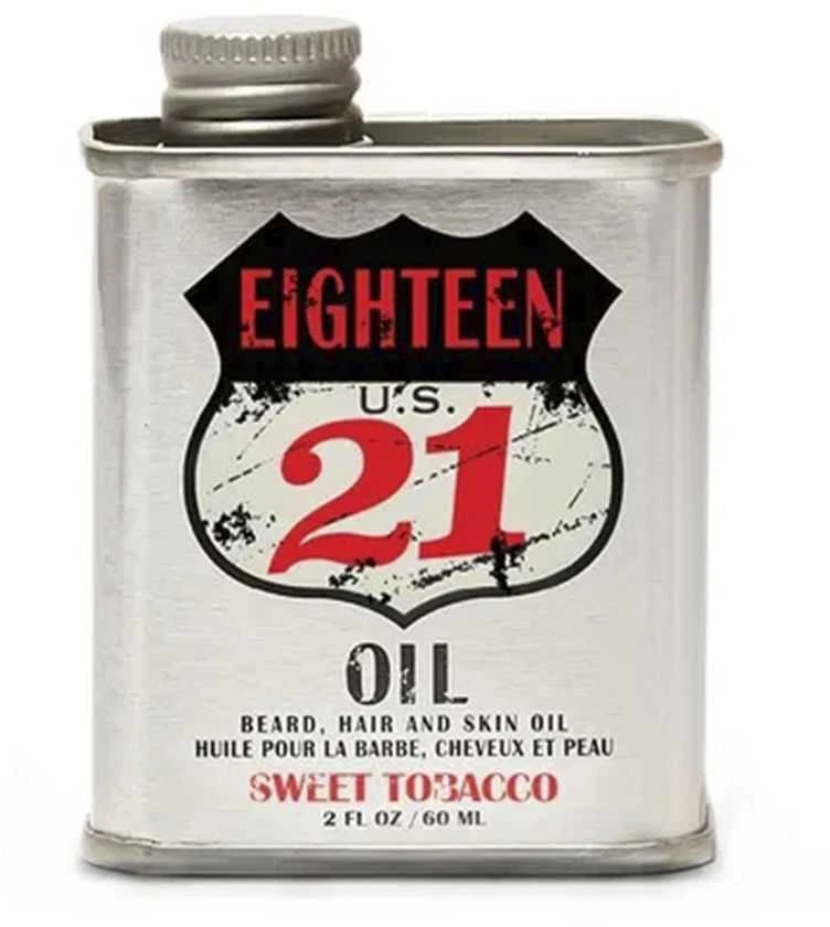 1821Manmade Aliejus barzdai, plaukams ir odai 18.21 Man Made Beard, Hair & Skin Oil Sweet Tobacco OIL2ST, 60 ml