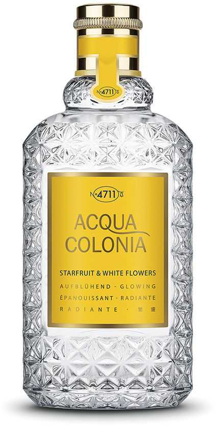 Odekolonas 4711 Acqua Colonia Starfruit and Baltas Flowers Eau De Cologne Purškiklis 170ml