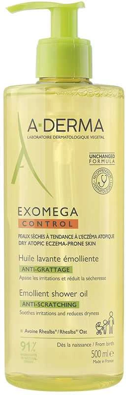 A-Derma Exomega Bath And Shower Oil, 500 ml