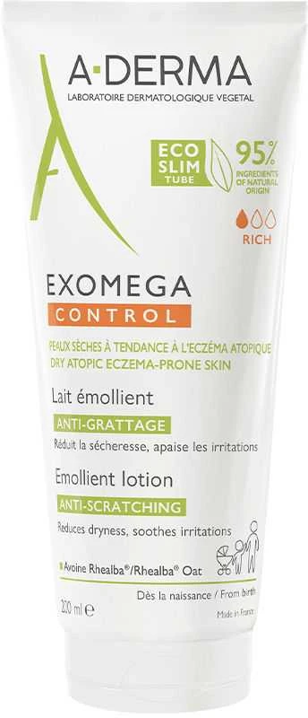 A-Derma Exomega Emollient Milk, 200 ml
