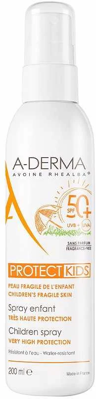 "A-Derma Ducray" purškiamas apsauginis purškiklis vaikams 50 200ml