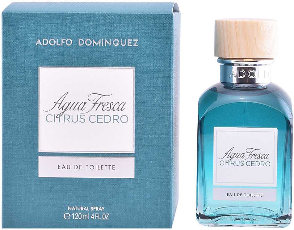 Adolfo Dominguez Agua Fresca Citrus Cedro tualetinis vanduo purškiklis 120ml