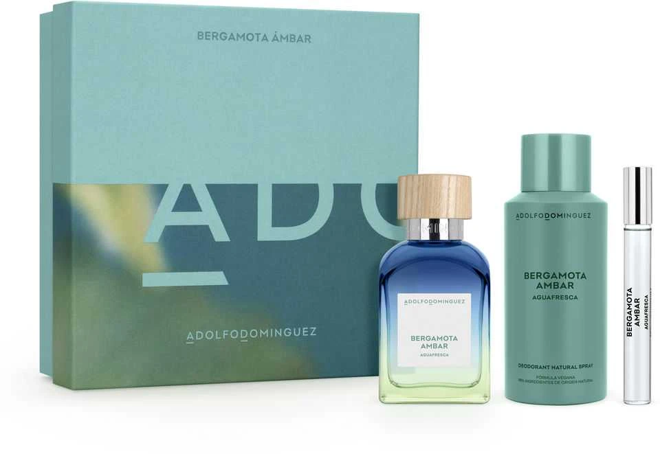 Adolfo Dominguez A D Agua Fresca Bergamota Ambar EDT Purškiklis, 120 ml Nav24 rinkiniai