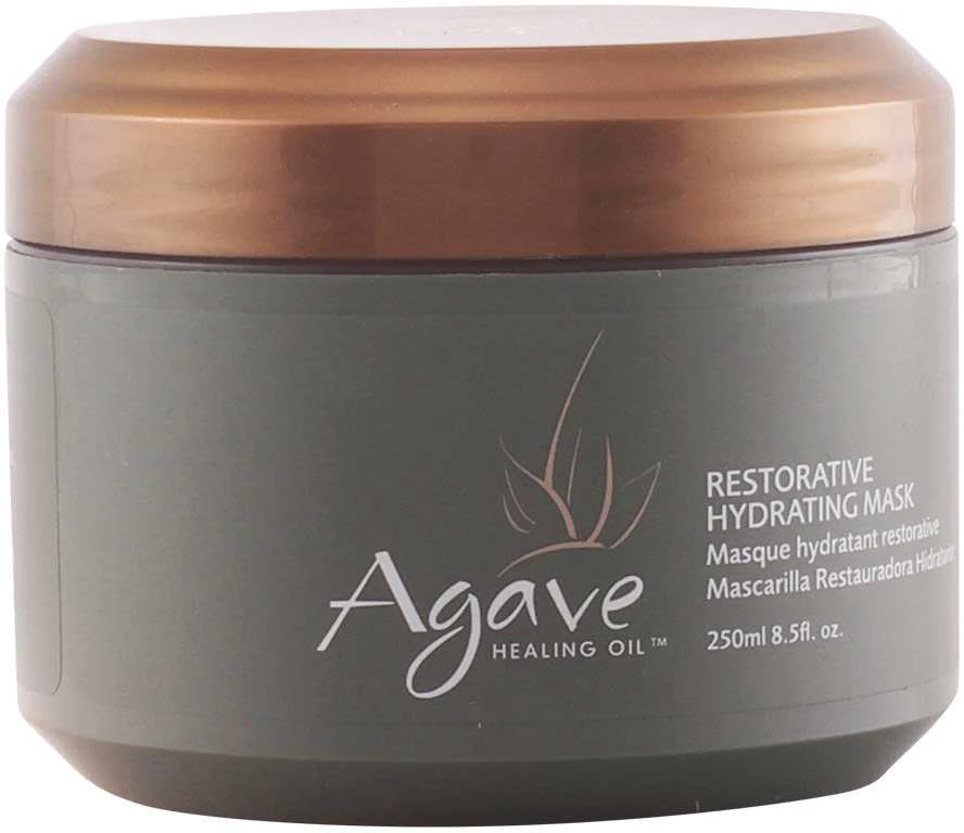 Agave Healing Oil Agave Oil Agave Oil Resorative Hydrating Mask drėkinanti plaukų kaukė, 250 ml