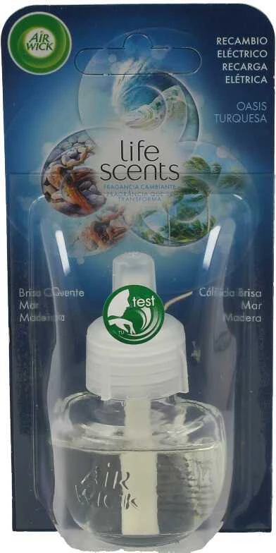 "Air-Wick Life Scents Oasis Turquesa" elektrinio oro gaiviklio užpildas 17 ml