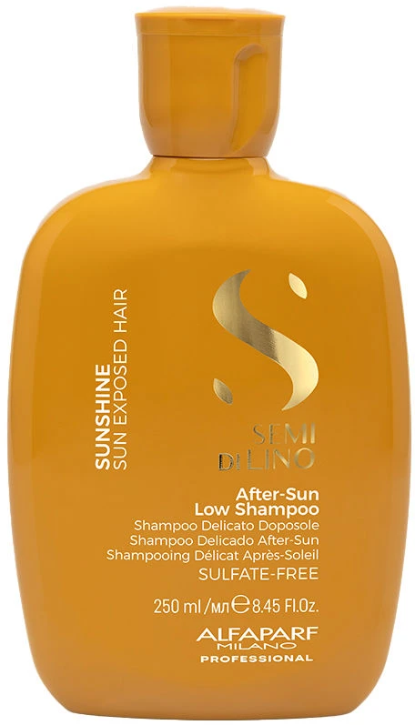 AlfaParf Semi Di Lino Sunshine Šampūnas for Sun-Strengthened Hair (After Sun Low Šampūnas)