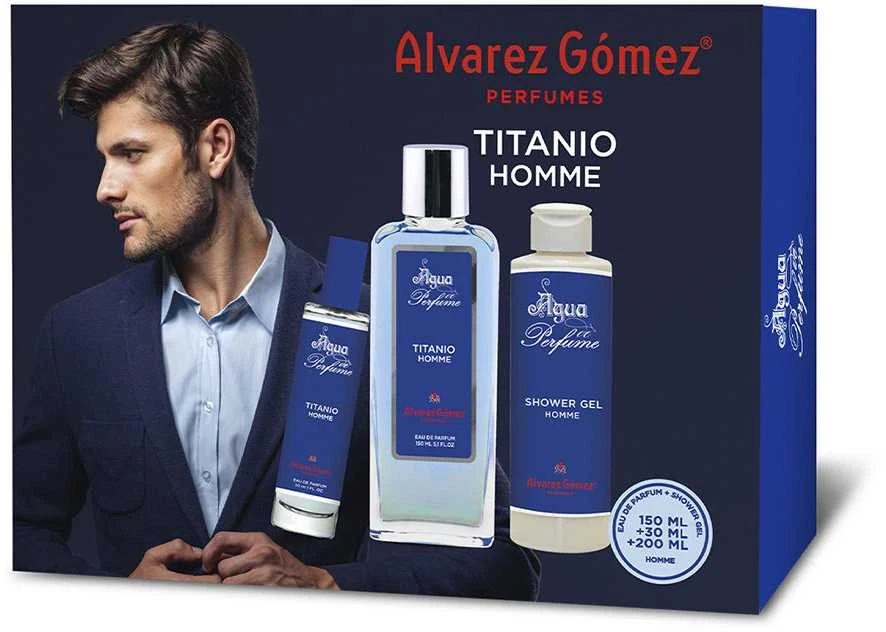 Alvarez Gómez Alv Gomez Agua De Perfume Homme EDP 150ml Titanio rinkiniai