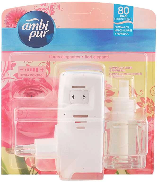 Elektrinis Oro Gaiviklis + Papildymas Elegante Ambi Pur (21,5 ml)