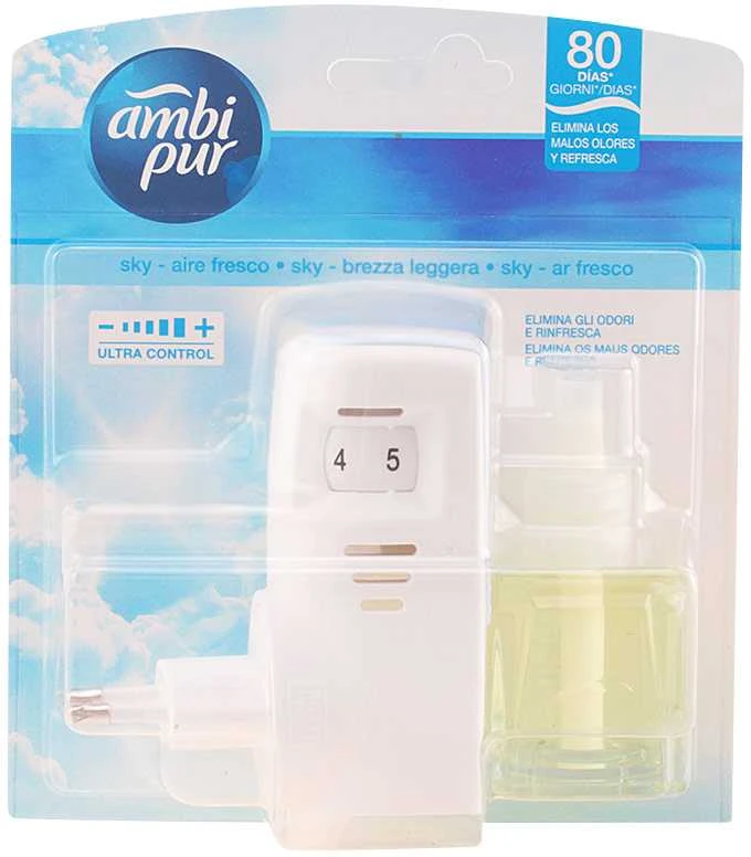 Elektrinis Oro Gaiviklis + Papildymas Sky Ambi Pur (21,5 ml)