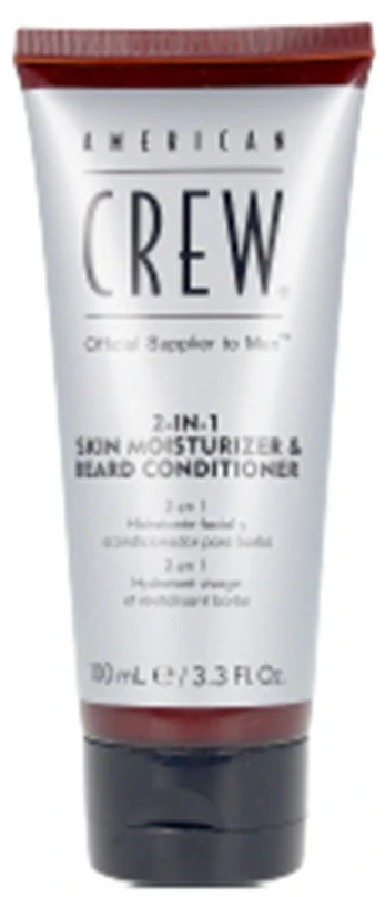 American Crew 2 In 1 Skin Moisturizer ir Beard Conditioner veido drėkinamasis kremas ir barzdos kondicionierius, 100 ml