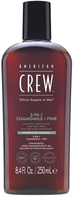 American Crew 3-in-1 Chamolie + Pine, 250 ml
