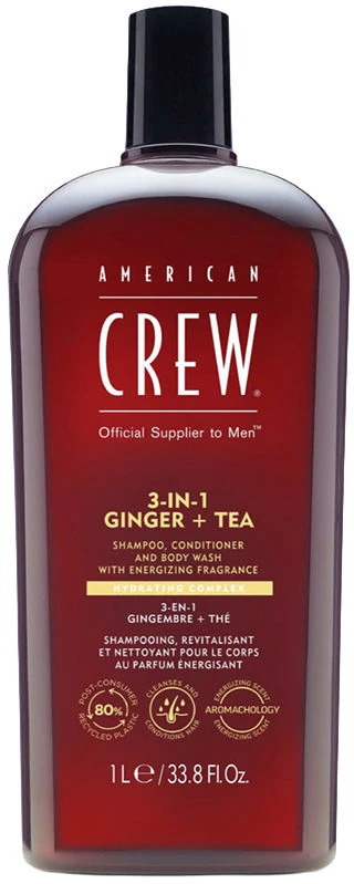 „American Crew“ 3 viename imbiero ir arbatos skonio gėrimas, 1000 ml