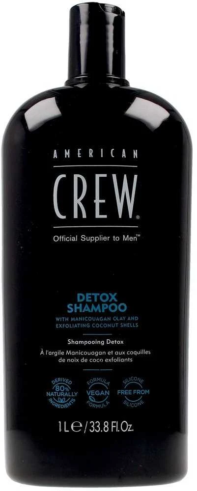 Valomasis plaukų šampūnas American Crew Detox Šampūnas 1000ml