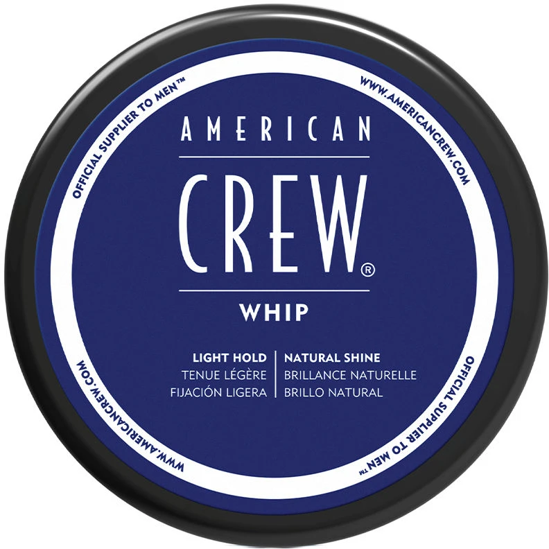 „American Crew Whip“ plaukų formavimo kreminės putos, lengvos fiksacijos, 85 g