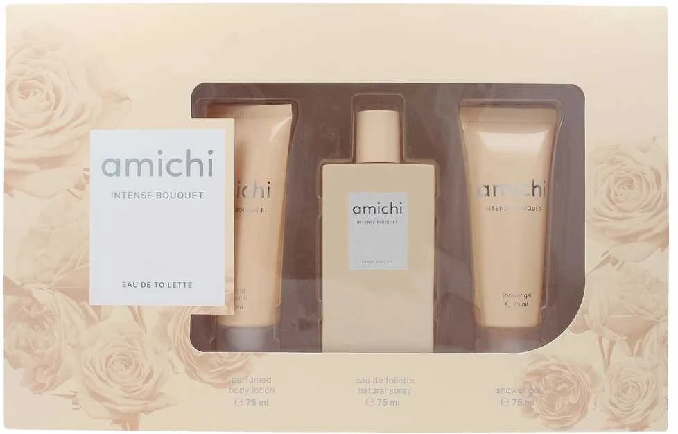 Moteriškų kvepalų rinkinys Amichi Intense Bouquet 3 Dalys