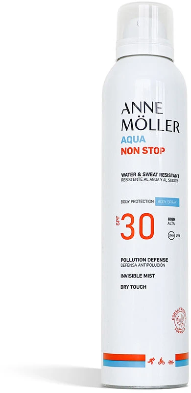 Anne Möller A Moller Non Stop Body Purškiklis Spf30 200