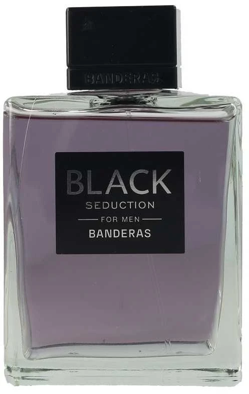Antonio Banderas Juodas Seduction EDT tualetinis vanduo vyrams, 200 ml