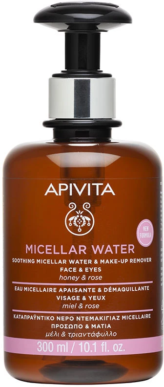 Apivita Micelarinis vanduo Cleansing & Refreshing Micelarinis vanduo jautriai odai, 300 ml