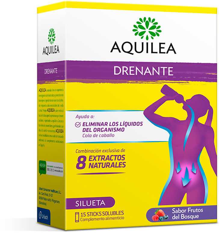 Maisto papildas Aquilea Drenante 15 vnt.
