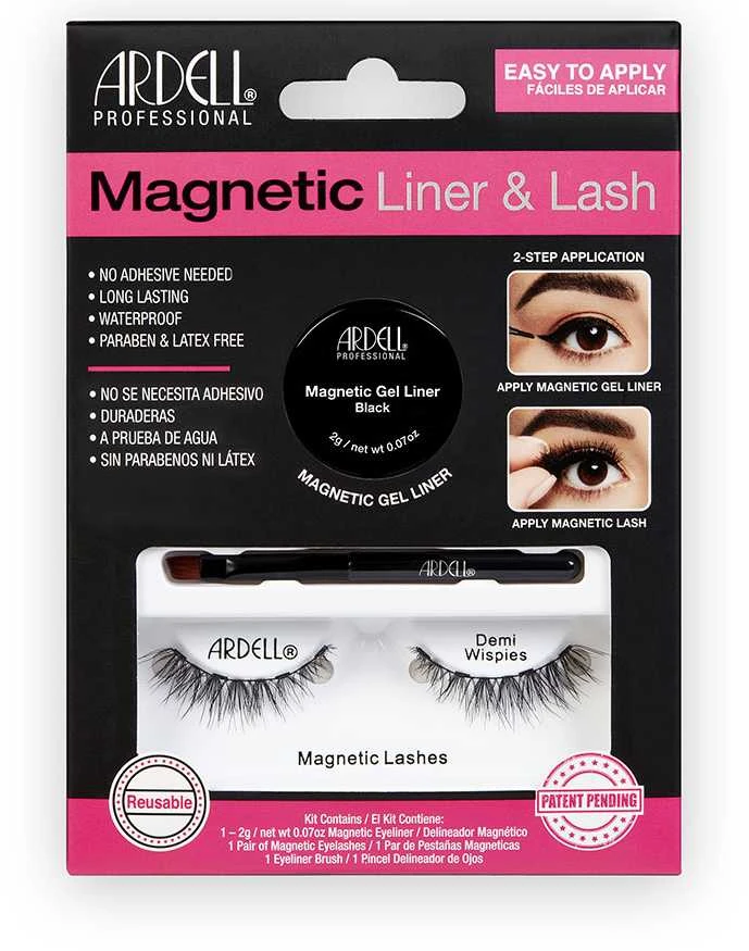 "Ardell Magnetic Liner - Lash" dirbtinės blakstienos "Demi Wispies